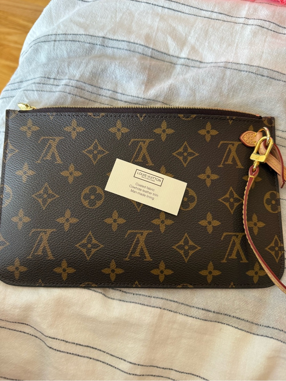 Louis Vuitton Brown and Tan Pochette - Picture 3 of 8